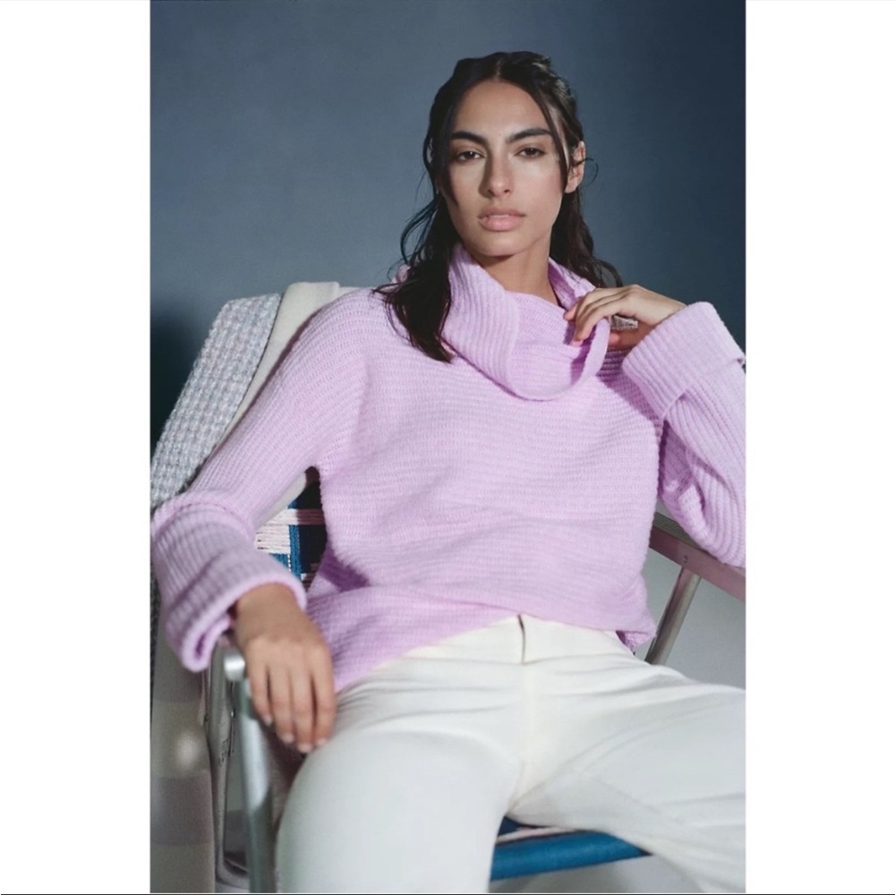 Pilcro cowl neck sweater